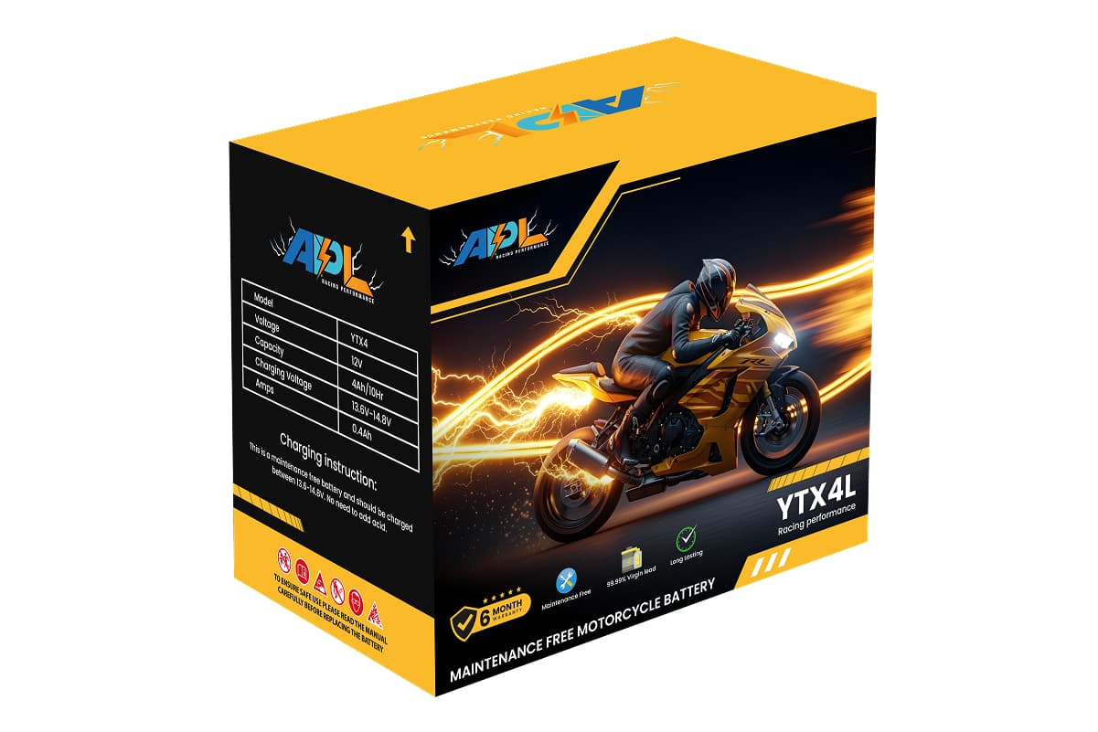 Mighty Max YTX4 Battery