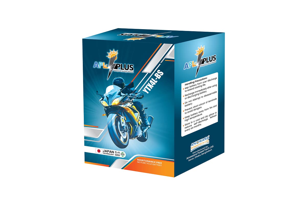 Mighty Max YTX4 Battery